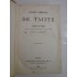 OEUVRES COMPLETES DE TACITE - traduites en francais Par J. L. BURNOUF- Hachette 1872 (Tacitus) OEUVRES COMPLETES DE TACITE - traduites en francais Par J. L. BURNOUF- Hachette 1872 (Tacitus)